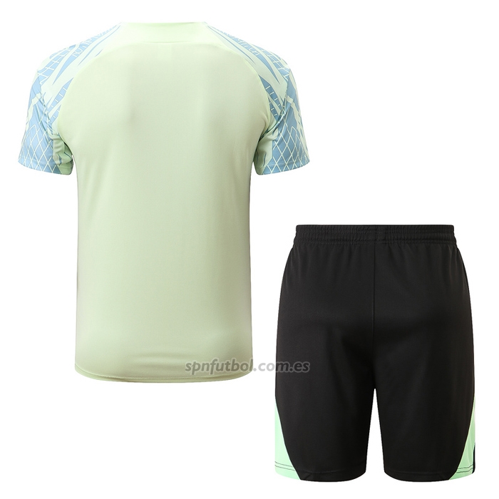 Chandal del Brasil Manga Corta 2022-2023 Verde - Pantalon Corto